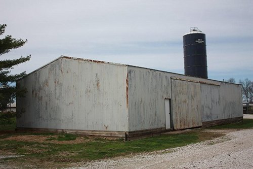 Tract 1 - REAL ESTATE AUCTION, 60 +/- Acres offered in 3 Tracts Swine Operation